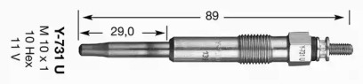 Свеча накаливания NGK 6281